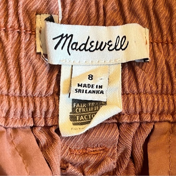 Madewell The Neale Straight-Leg Pant in Drapeweave Size 8 - Picture 13 of 15
